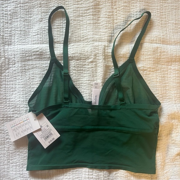 Auden Unlined Long Line Bralette - Picture 2 of 3